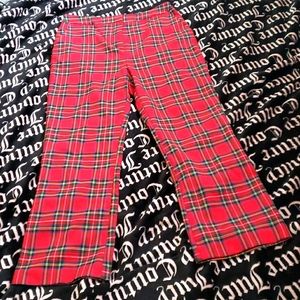 Plaid Trousers